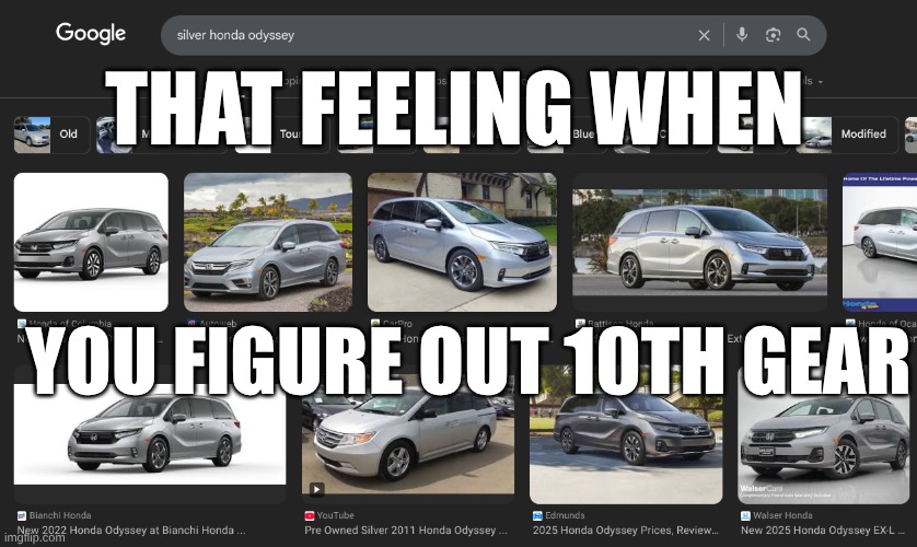 THAT FEELING WHEN; YOU FIGURE OUT 10TH GEAR | made w/ Imgflip meme maker