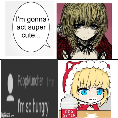I’m gonna act super cute… | image tagged in i m gonna act super cute | made w/ Imgflip meme maker
