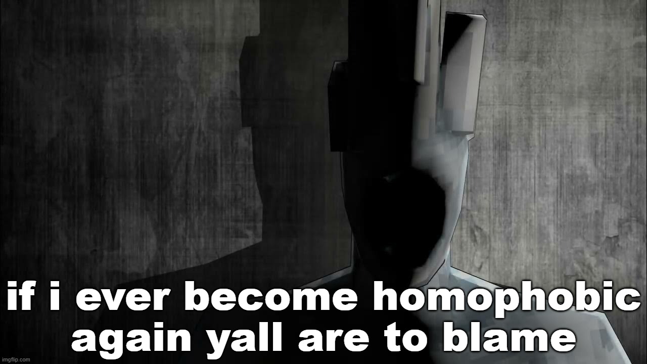 Minos Prime Prowler | if i ever become homophobic again yall are to blame | image tagged in minos prime prowler | made w/ Imgflip meme maker