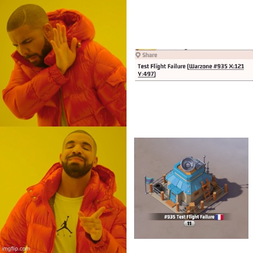 LastWar Deception | image tagged in memes,drake hotline bling | made w/ Imgflip meme maker