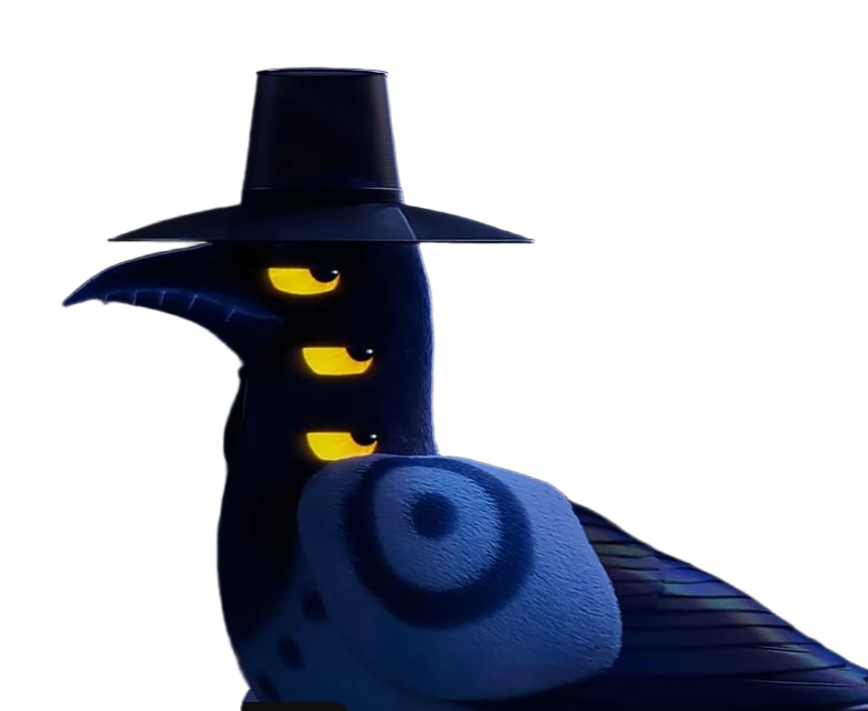 Sussie the Magpie Blank Meme Template