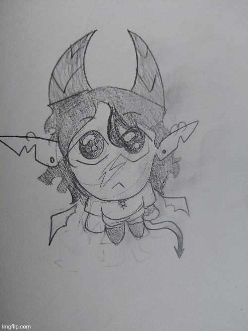 Day 1 of drawing my oc in random poses | image tagged in oc,dnd | made w/ Imgflip meme maker
