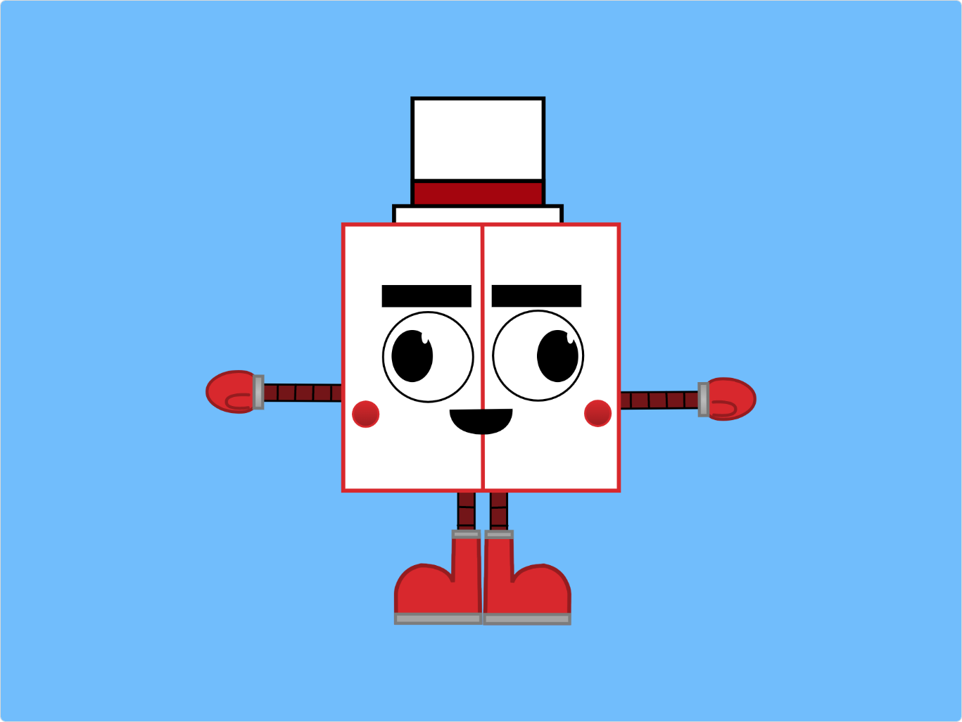 Funtime Blocky Blank Meme Template
