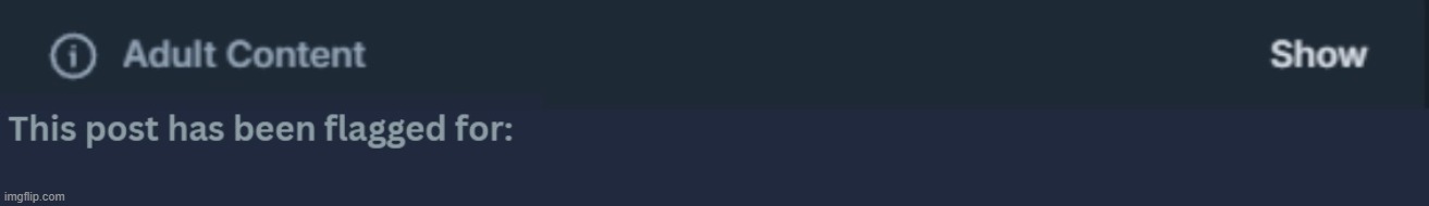 Bluesky Mod Tag | image tagged in bluesky,gaming,artists,censorship | made w/ Imgflip meme maker