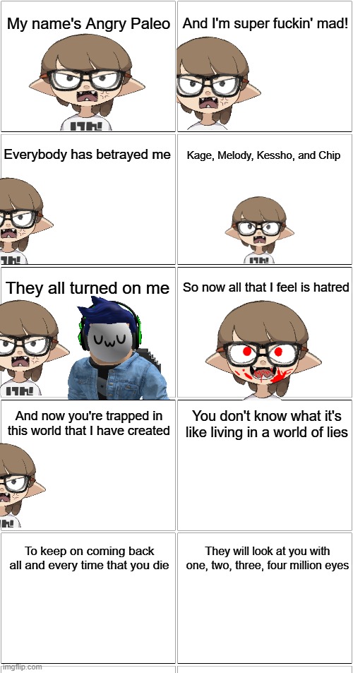 THIS SUCKS BIG BALLS.mp3 | image tagged in comic,paleo | made w/ Imgflip meme maker