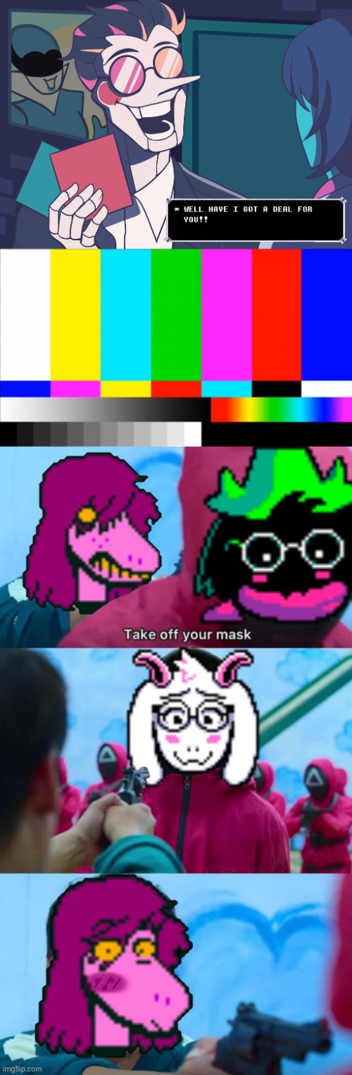 image tagged in tv test card color | made w/ Imgflip meme maker