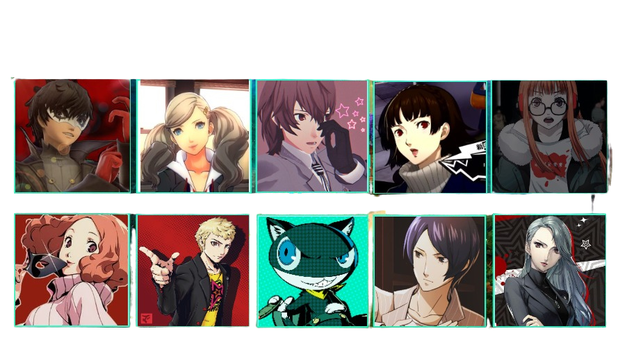 top 10 persona 5 Blank Meme Template