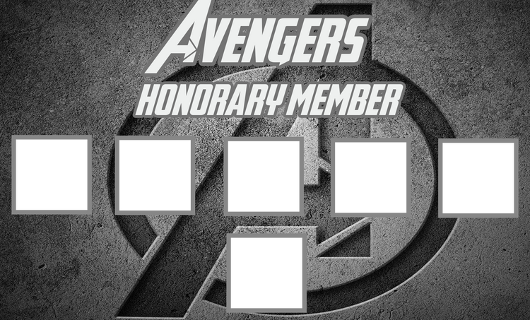 avengers honorany member Blank Meme Template