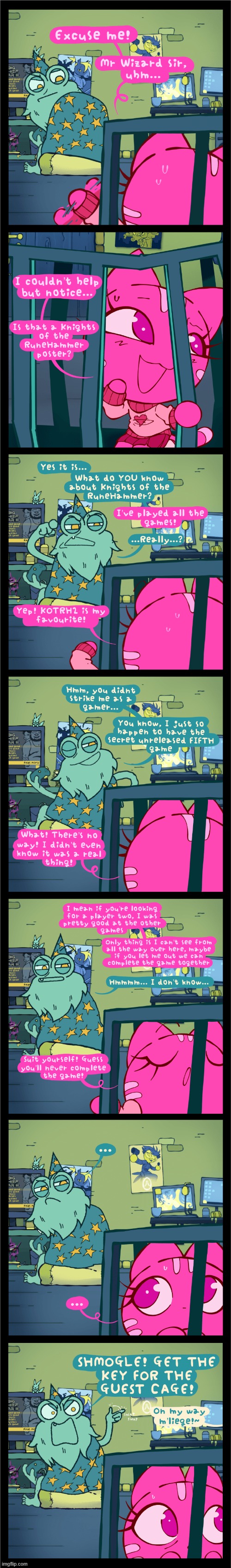 image tagged in cat,frog,wizard,poster,video game,video games | made w/ Imgflip meme maker