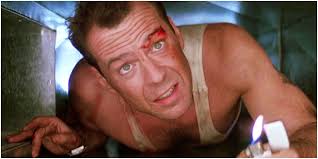 die hard john mcclane come out to the coast Blank Meme Template