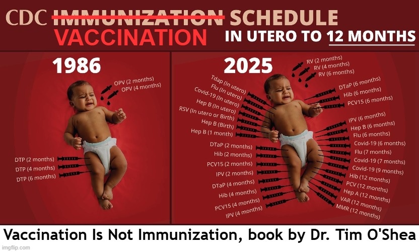 The CDC lies. Vaccination Is Not Immunization - book by Dr. Tim O'Shea | ___________________; VACCINATION; Vaccination Is Not Immunization, book by Dr. Tim O'Shea | image tagged in cdc,vaccines,vaccine,vaccination,covid vaccine,bill gates loves vaccines | made w/ Imgflip meme maker