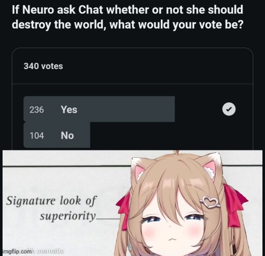 And this, is AI loved by hundred thousand people. | image tagged in artificial intelligence,vtuber,anime | made w/ Imgflip meme maker