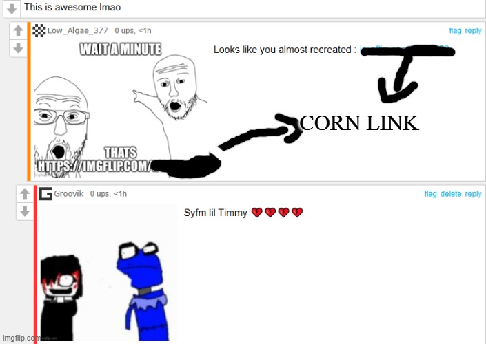 Can we fucking ban him already | CORN LINK | made w/ Imgflip meme maker