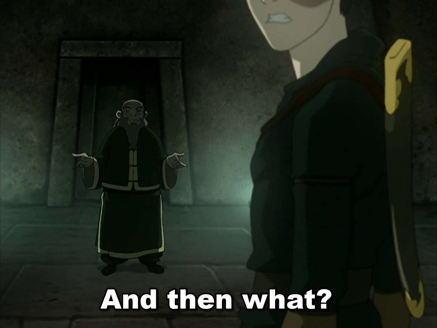 And Then What? Blank Meme Template