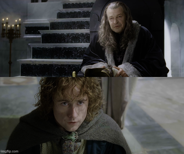Perhaps you have come to tell me why my son is dead? Blank Meme Template