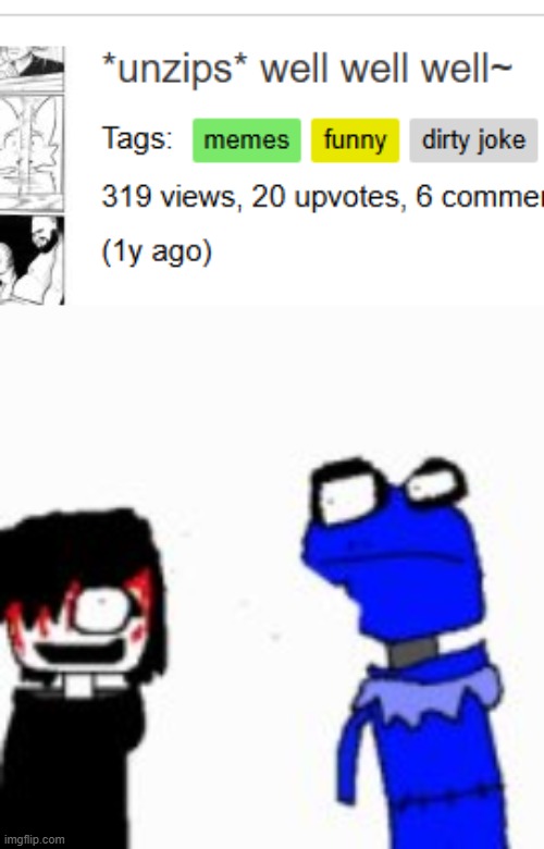 Oh, the joke is Boykisser btw | image tagged in onak low quality | made w/ Imgflip meme maker