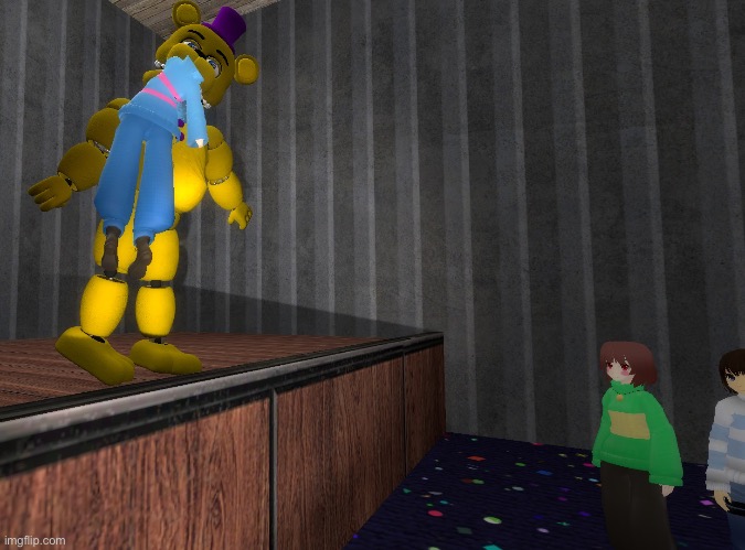 I know the bite of 87/83 has been memed to death, but FIVE NIGHTS AT FRISK’S 4 | made w/ Imgflip meme maker
