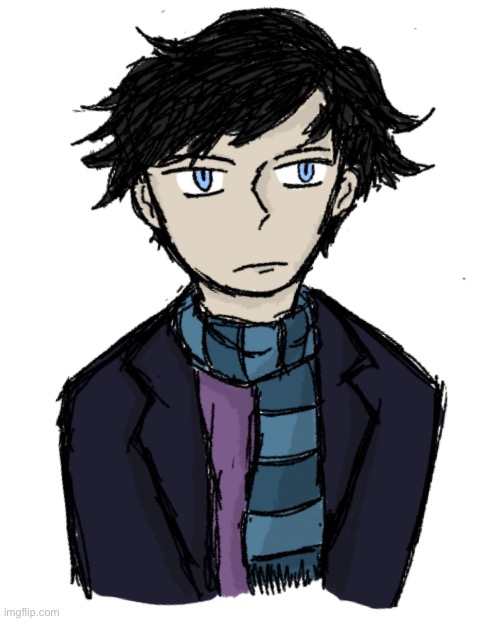 Decided to draw a sherlock | image tagged in sherlock holmes,bbc sherlock,drawing | made w/ Imgflip meme maker