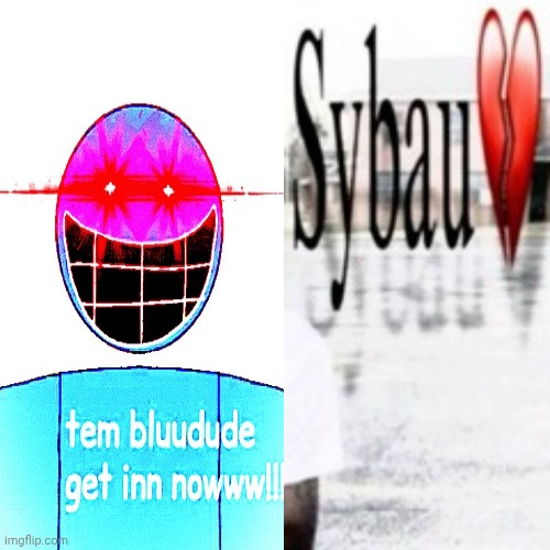 Sybau | image tagged in sybau | made w/ Imgflip meme maker
