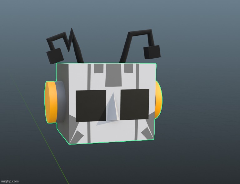 progress. srry for being slow, 3D is hard | made w/ Imgflip meme maker