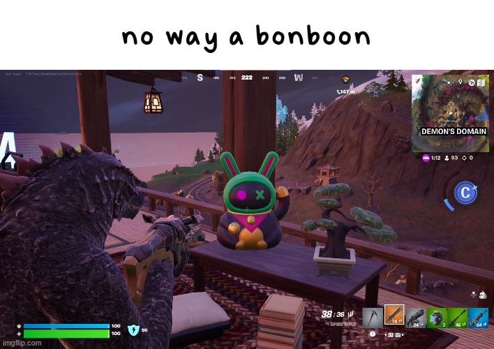 no way a bonboon | made w/ Imgflip meme maker