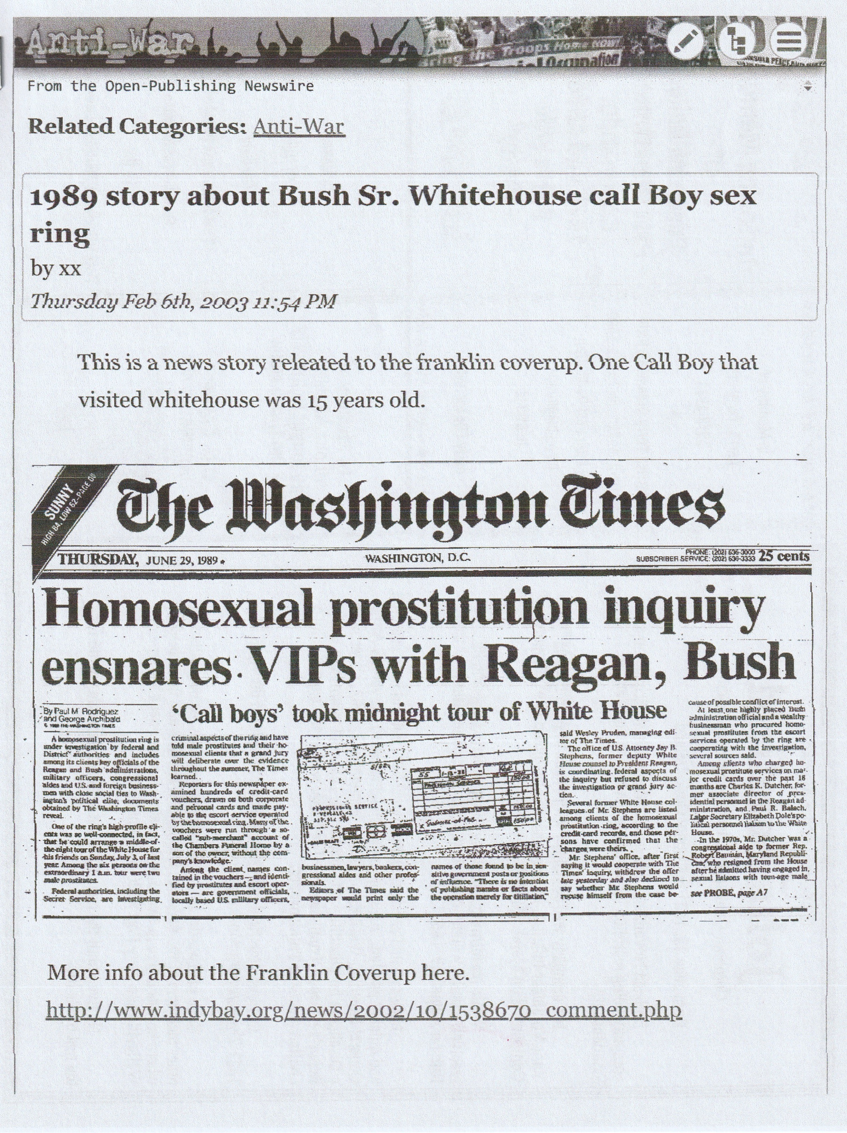 THE Hidden SINS of "THE FATHER" {Bush Sr} Blank Meme Template