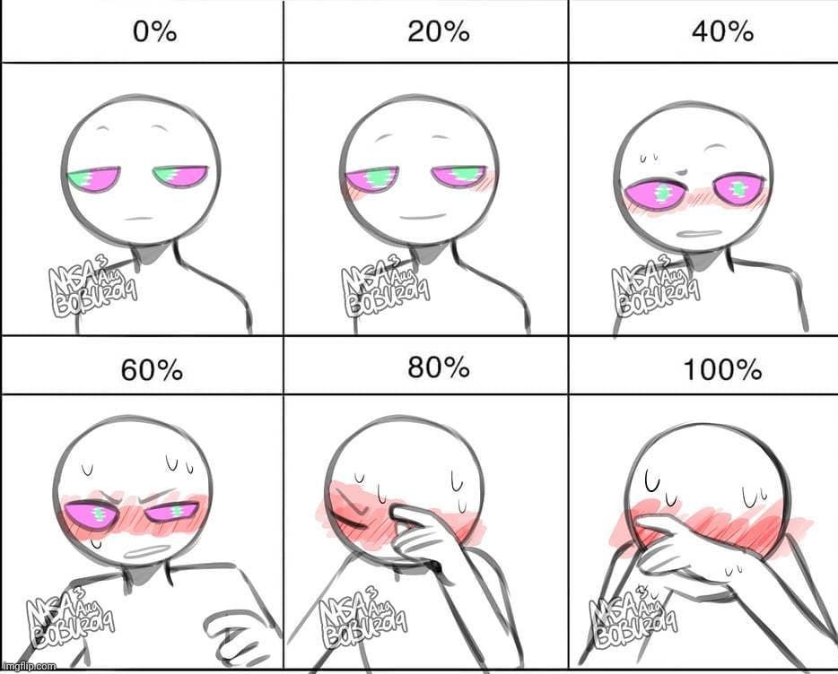 Do it. I QUINTUPLE dog dare you | image tagged in try to make me blush meme | made w/ Imgflip meme maker