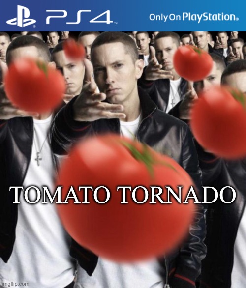 Stfu | TOMATO TORNADO | image tagged in ps4 case | made w/ Imgflip meme maker