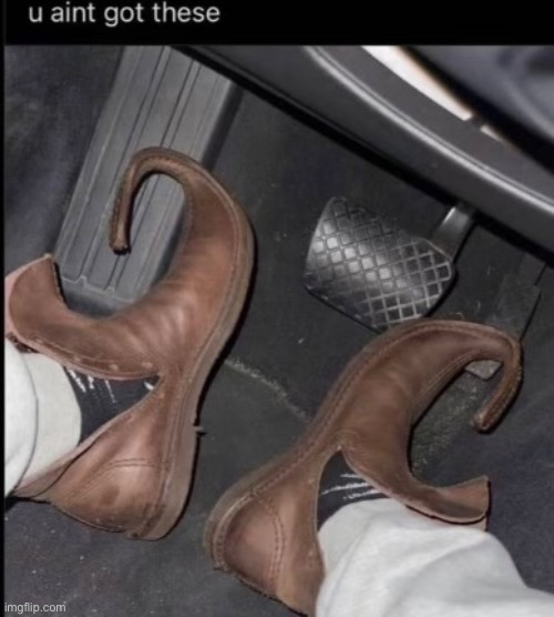Nobody got better shoes than me | made w/ Imgflip meme maker