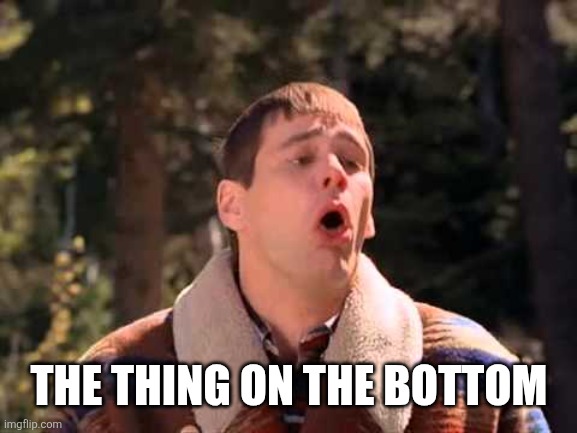 THE THING ON THE BOTTOM | image tagged in puke | made w/ Imgflip meme maker