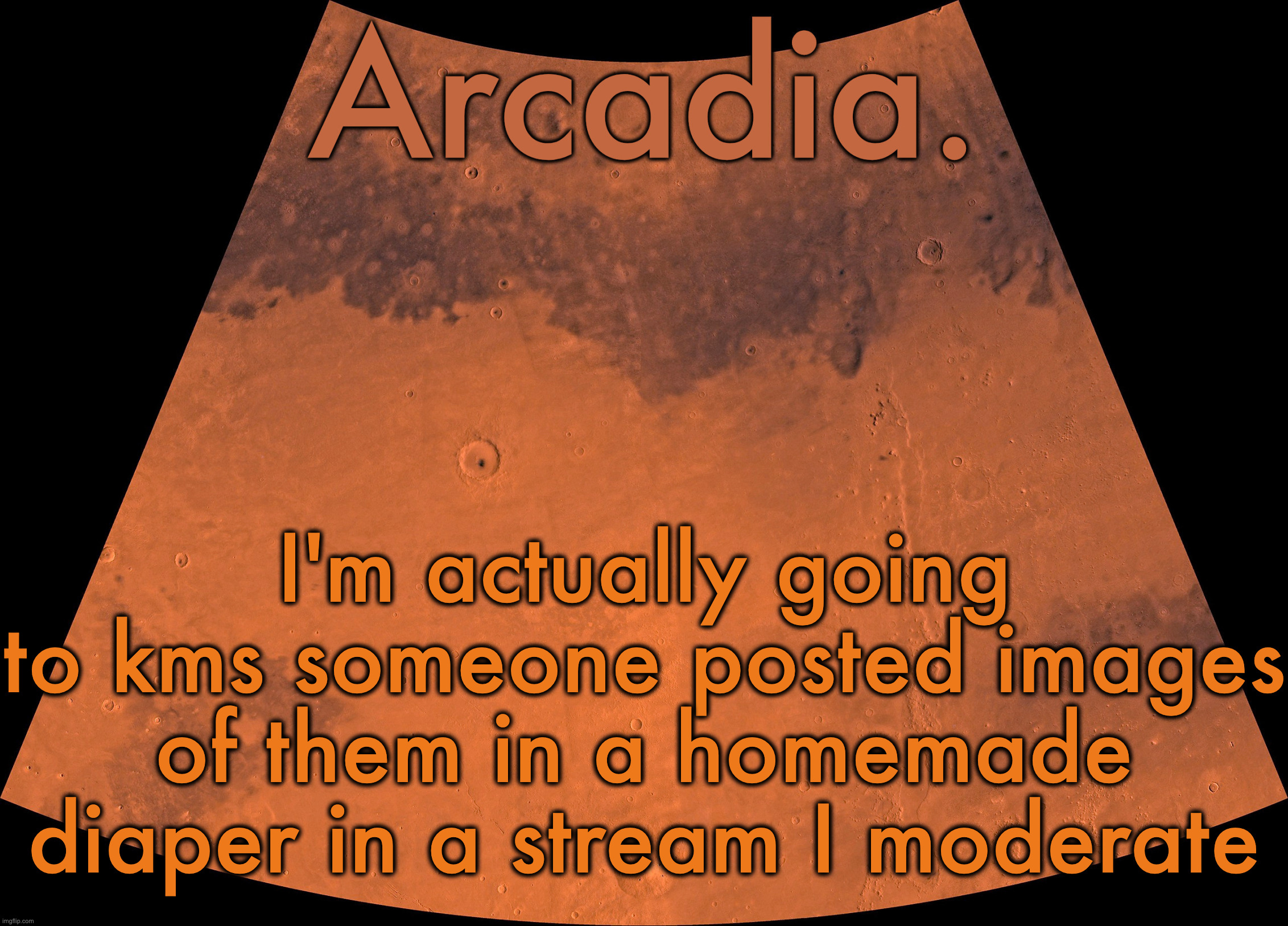 And no it wasn't jeffrey but it was equally as bad | I'm actually going to kms someone posted images of them in a homemade diaper in a stream I moderate | image tagged in silver announcement template 19 0 template | made w/ Imgflip meme maker