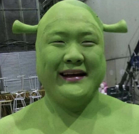asian shreck Blank Meme Template