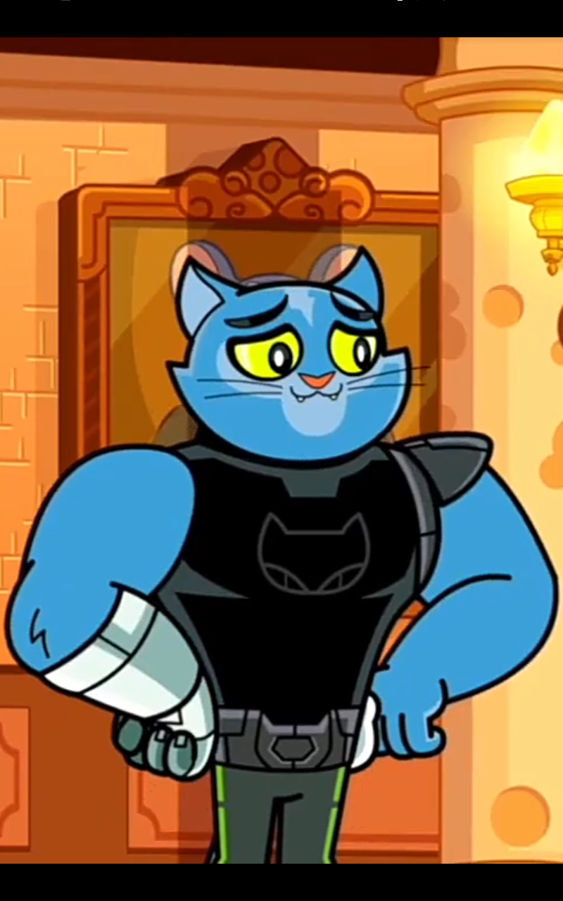Claw Puts Hands on his Hips Blank Meme Template