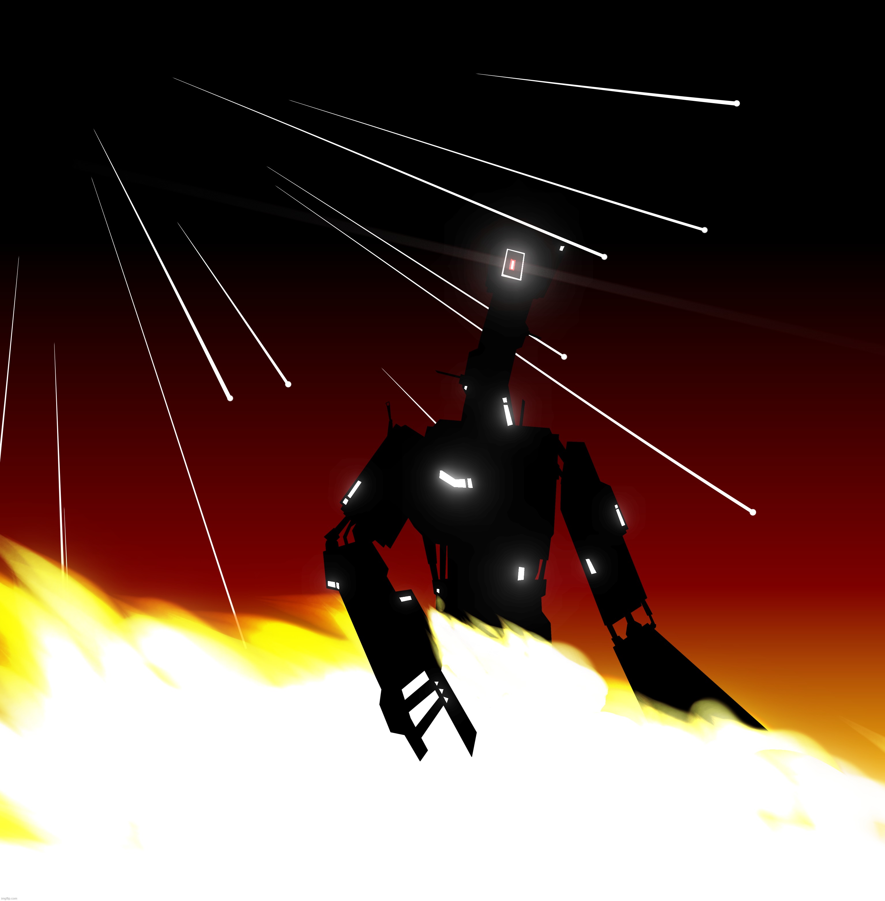 he makes the world burn | made w/ Imgflip meme maker