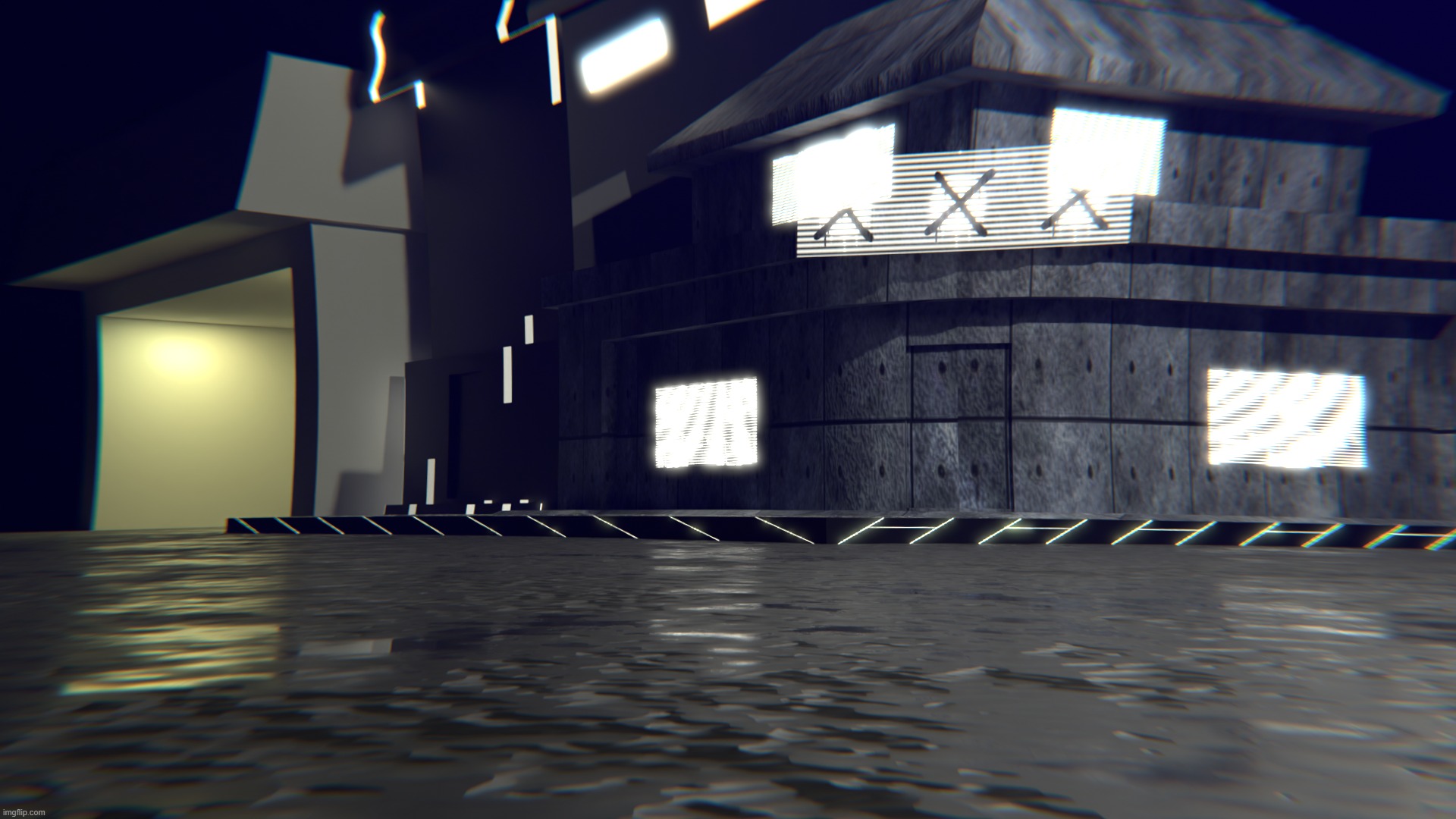 an absolutely horrendous render | made w/ Imgflip meme maker