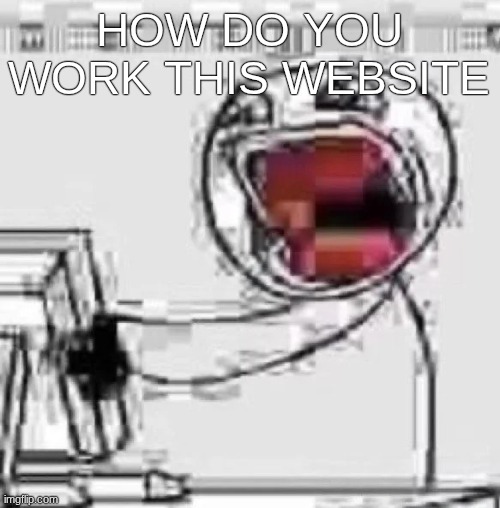 ㅤ | HOW DO YOU WORK THIS WEBSITE | made w/ Imgflip meme maker