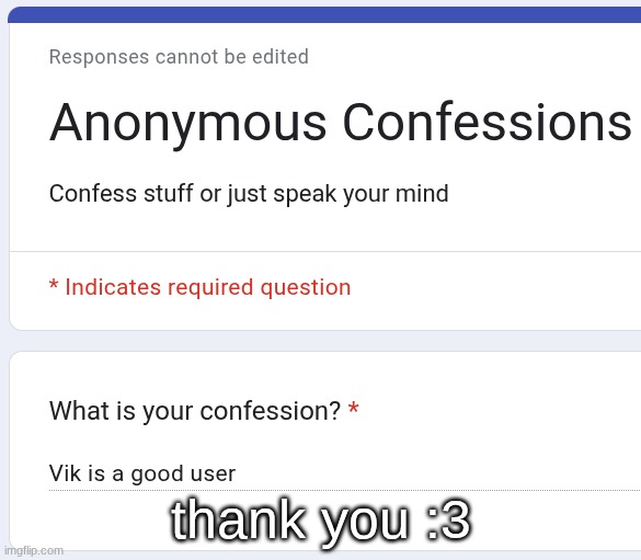 thank you :3 | made w/ Imgflip meme maker