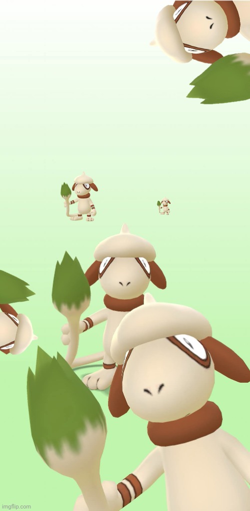 A lot of photobombers | image tagged in smeargle,pokemon,pokemon go | made w/ Imgflip meme maker