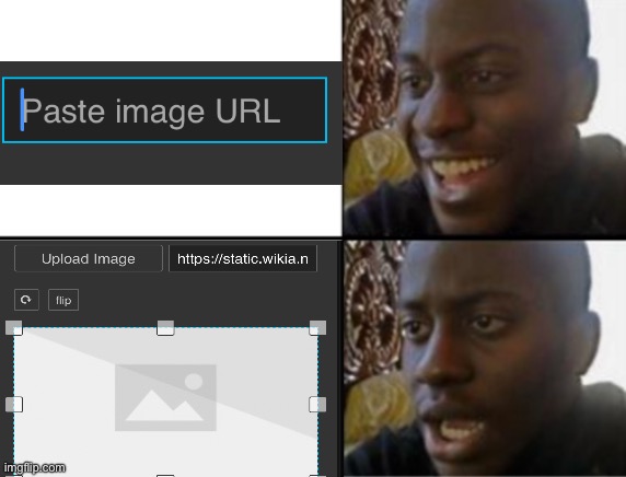 Oh yeah! Oh no... | image tagged in oh yeah oh no | made w/ Imgflip meme maker