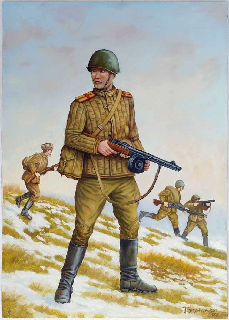 Red Army Soldier Blank Meme Template