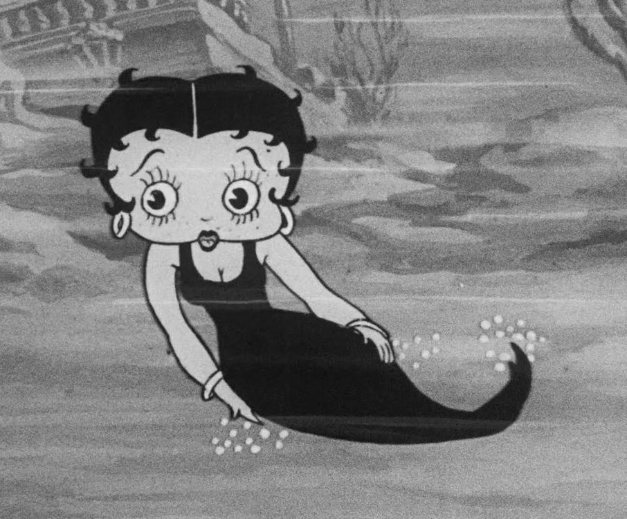 betty mermaid Blank Meme Template