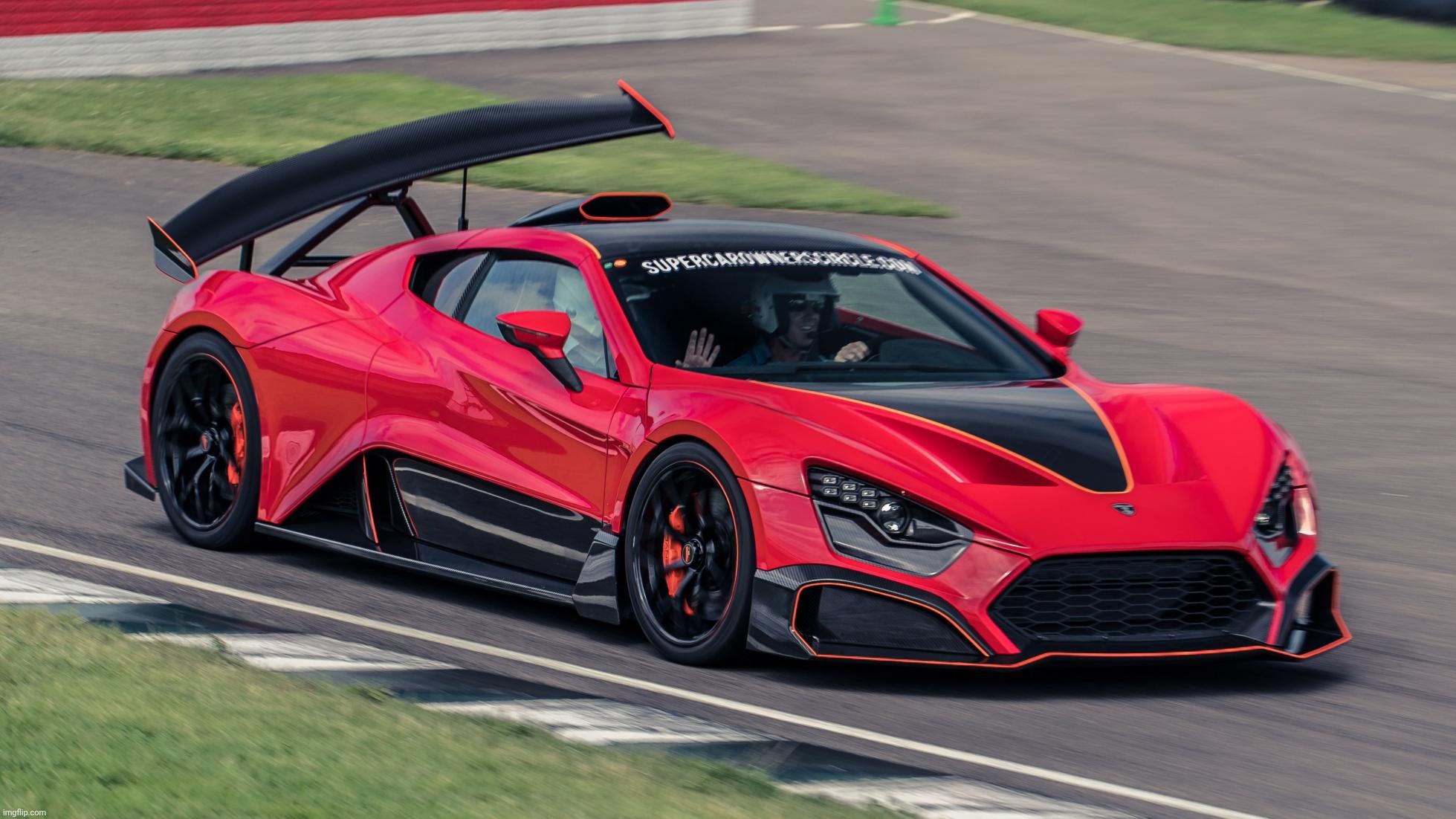 Zenvo TSR-S: Moving Spoiler Make Best Aerodynamics | image tagged in zenvo tsr-s | made w/ Imgflip meme maker
