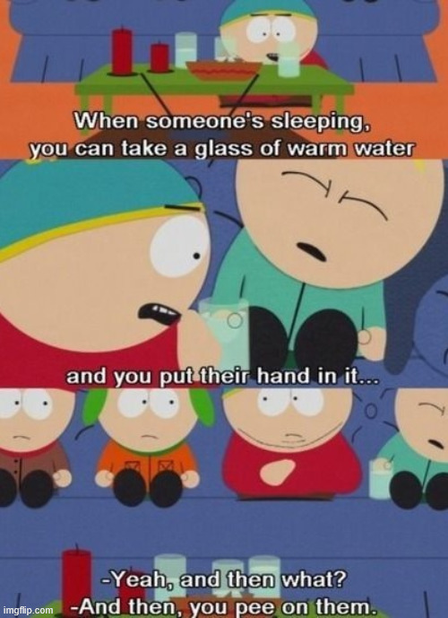 The Prank | image tagged in south park,prank,climbing,latticeclimbing,climber | made w/ Imgflip meme maker