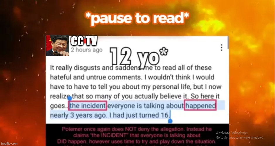 CC TV | made w/ Imgflip meme maker