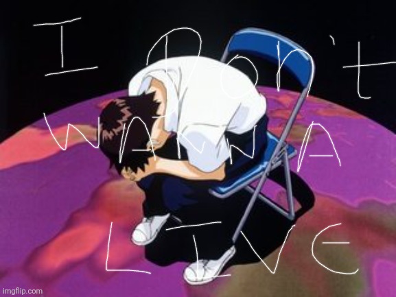 shinji chair | image tagged in shinji chair | made w/ Imgflip meme maker