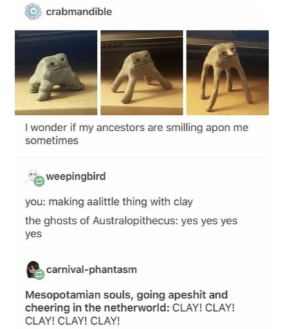 Clay clay clay clay Blank Meme Template