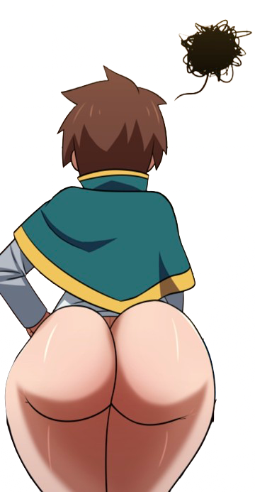 Thicc Satou Kazuma Blank Meme Template