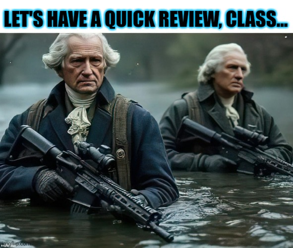 LET'S HAVE A QUICK REVIEW, CLASS... | made w/ Imgflip meme maker