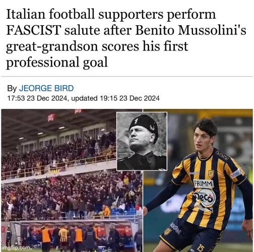 Supporting the homeboy | image tagged in mussolini,soccer,italian hand gestures,memes,shitpost | made w/ Imgflip meme maker