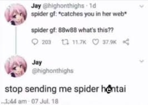 e | image tagged in insane | made w/ Imgflip meme maker
